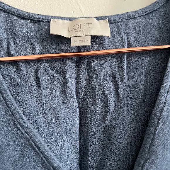 Loft blue blouse - Picture 5 of 5